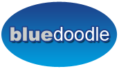 Blue Doodle